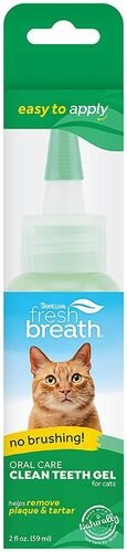 Fresh Breath Clean Teeth Oral Care Gel for Cats 2 oz