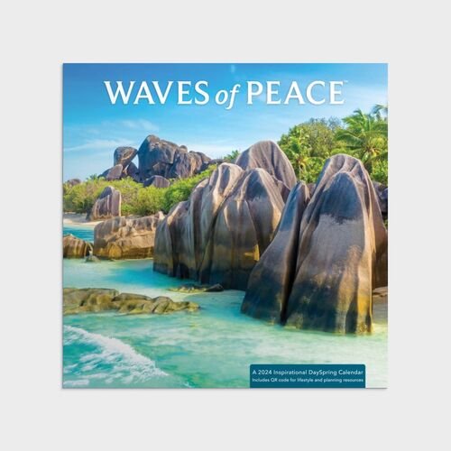 Waves of Peace 2024 Wall Calendar