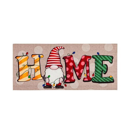 Holiday Gnome Floor Mat Insert