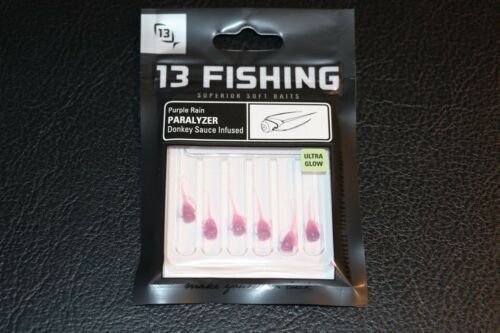 Paralyzer Soft Panfish Bait - Purple Rain