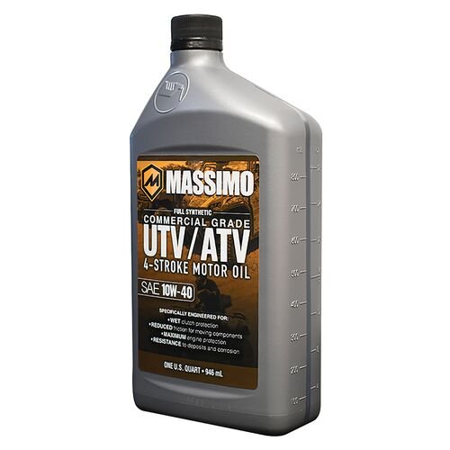 MASSIMO 10W-40 OIL; FULL SYNTHETIC-QUART