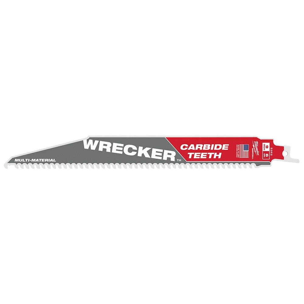 The Wrecker with Carbide Teeth Sawzall Blade