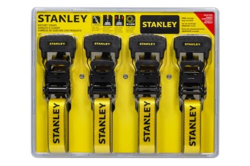 4-Pack Ratchet Straps