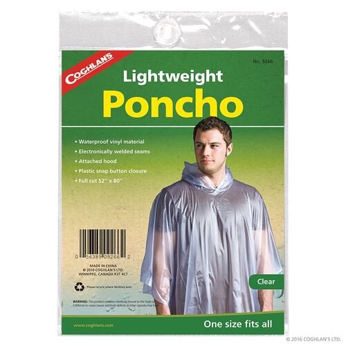 Clear Poncho