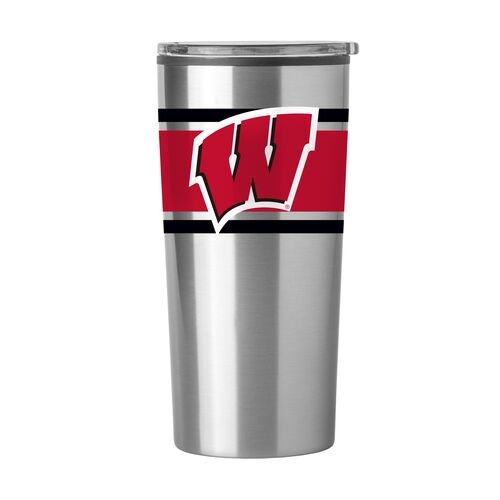 Wisconsin Badgers Fusion Stripe Tubler - 20 oz