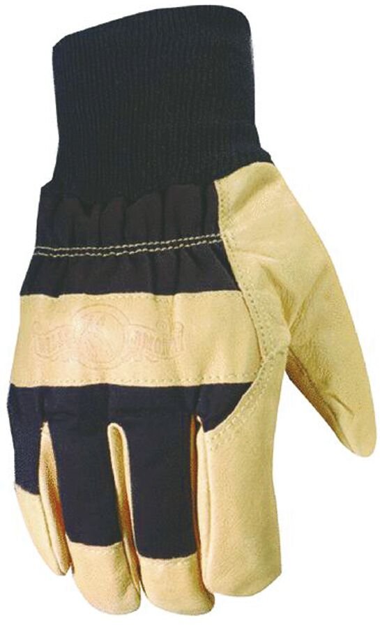 Kids Insulated Cowhide Leather Palm Gloves