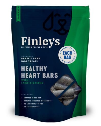 Healthy Heart Soft Chew Benefit Bars Dog Treats - 6 oz