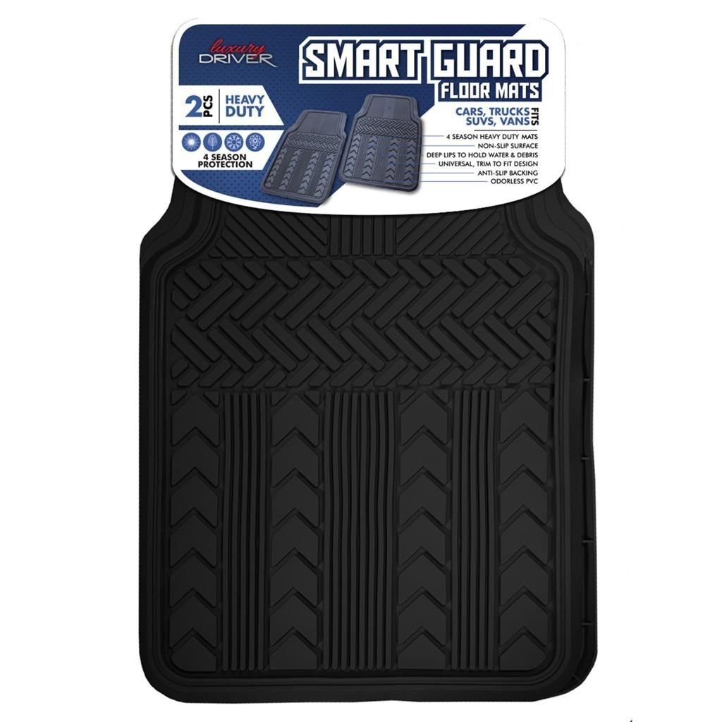 2 Piece Heavy Duty Winter All Weather Car Mats