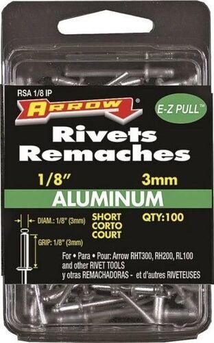 1/8" Small Aluminum Pop Rivet