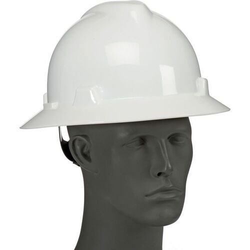 V-Gard White Full Brim Hard Hat