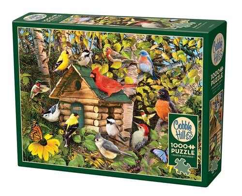 Cobble Hill Bird Cabin - 1000 Piece