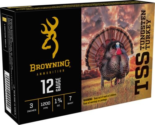 12 Gauge 3" TSS Tungsten Turkey Shotshell - 5 Rounds