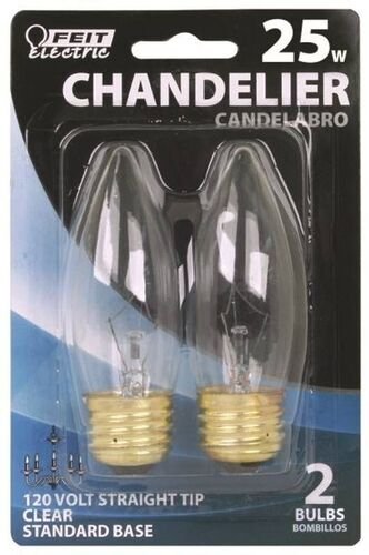 25 W Incandescent 2-Pack Lamp