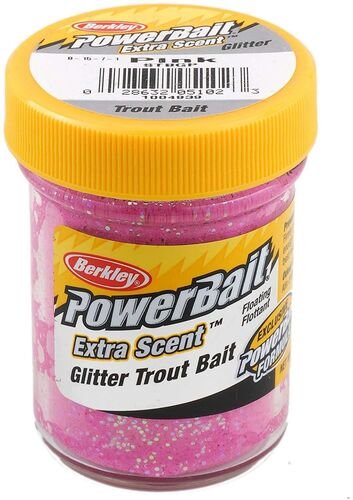 Power Bait Glitter Trout Bait Pink