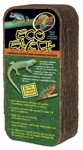 1 Brick Eco Earth Compressed Coconut Fiber Substrate