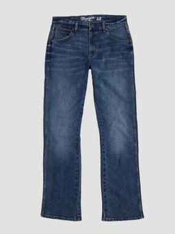 Men's Retro Slim Fit Bootcut Jean in Llano