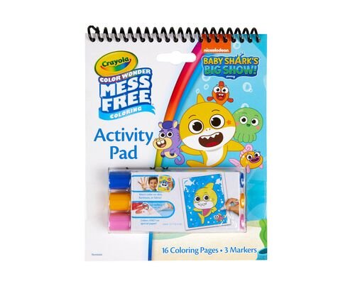 Color Wonder Mess Free Baby Shark's Big Show Activity Pad