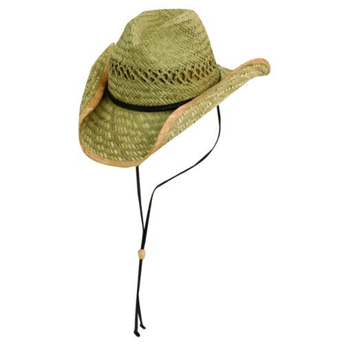 Men's Scala Western Straw Cattleman Hat