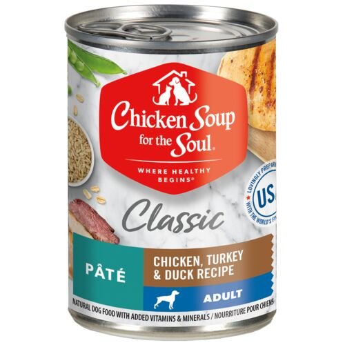 Chicken Turkey & Duck Recipe Adult Pate Dog Food - 13 oz