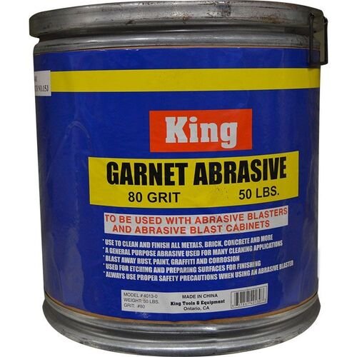 50 lbs. 80 Grit Garnet Bead Abrasive