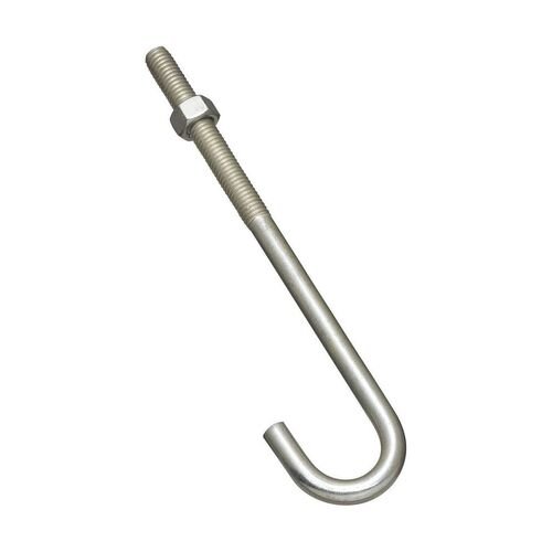 Zinc-Plated J Bolt