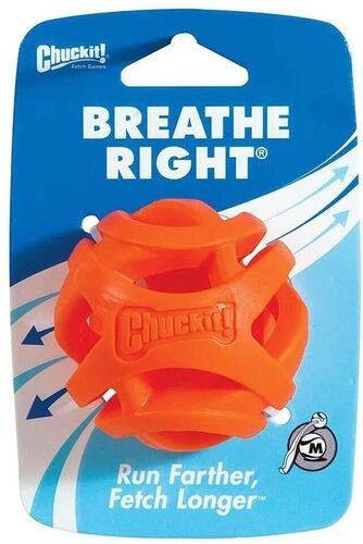 Chuck it! Breathe Right Fetch Ball Medium Dog Toy