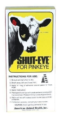 Shut-Eye Patch For Pinkeye