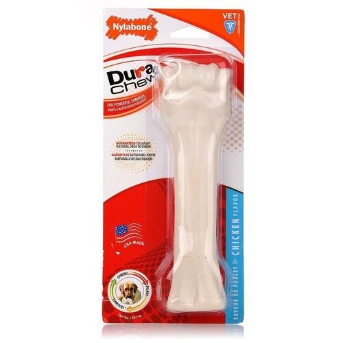 Dura Chew Souper Chicken Flavored Bone Dog Chew Toy