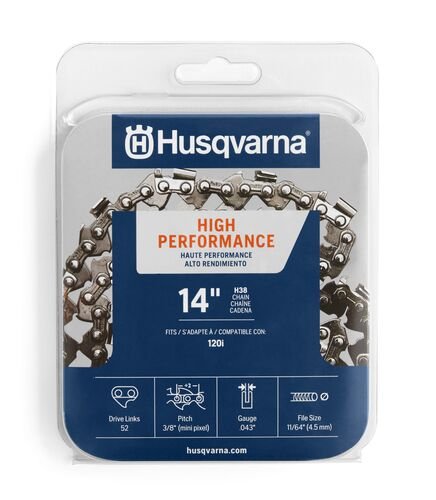 14" H38-52 Chainsaw Chain 3/8" Mini .043" Gauge