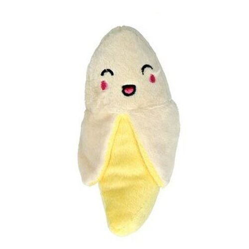 Tiny Tots Foodies Banana Plush Dog Toy