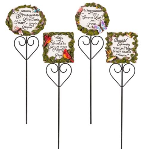 Assorted 12" Memorial Stake