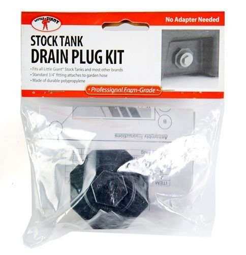 Stock Tank Drain Plug Kit