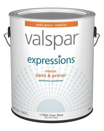 Expressions Interior Semi Gloss Clear Paint 1 Gallon