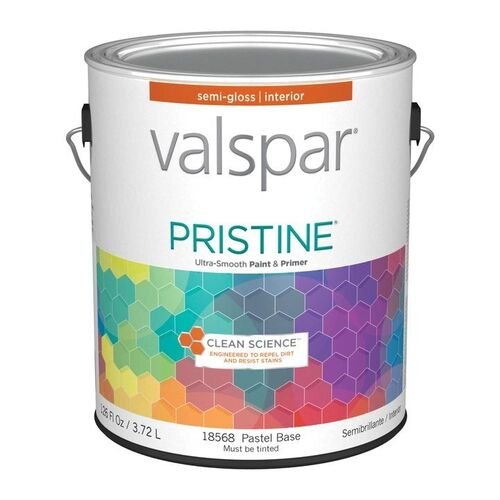 Pristine Semi Gloss Interior Pastel Base - 1 Gallon