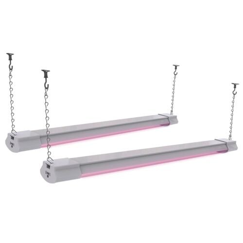 2 Foot 4000 Lumen LED Grow Lights 2-Pack