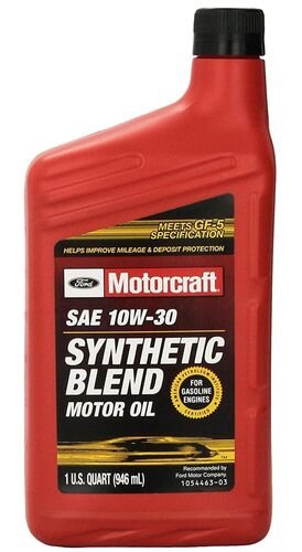 10W-30 Synthetic Blend Motor Oil - 1 Quart