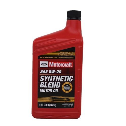 5W-20 Synthetic Blend Motor Oil - 1 Quart