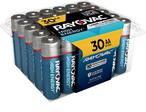 High Energy AA Alkaline - 30 Pack