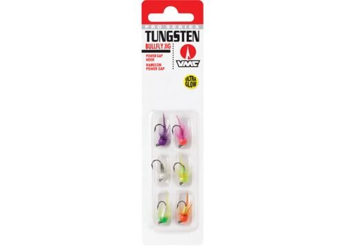 TBFJ Tungsten Bullfly Jig Kits 1/32 oz 6-Pack