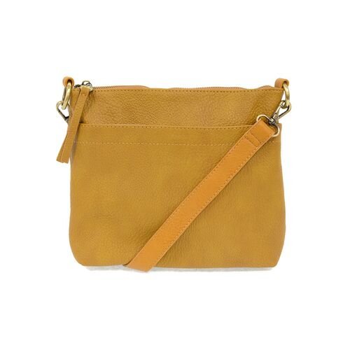 Layla Top Zip Crossbody Bag - Dijon