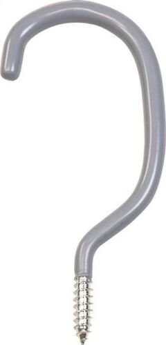 5-29/32" Length, 1/4" Wire, Zinc Plated Overhead Storage Hook