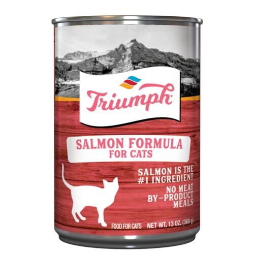 Canned Cat Food Salmon Flavor - 13 oz