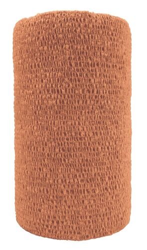 CoFlex Vet 4" Cohesive Bandage in Tan