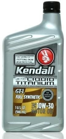 10W-30 GT-1 High Performance Motor Oil - 1 Quart