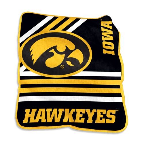 Iowa Hawkeyes Raschel Throw