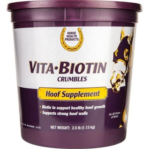 Vita Biotin Crumbles Hoof Horse Supplement - 3 Lb