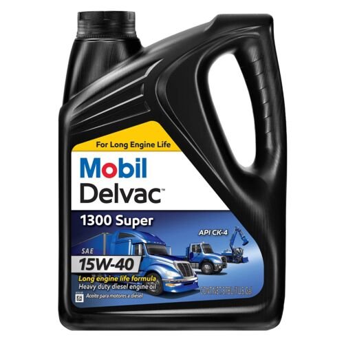 Delvac 1300 Super 15W-40 Diesel Engine Oil - 1 Gal