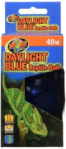 40 Watts Zoo Med Daylight Blue Incandescent Reptile Bulb