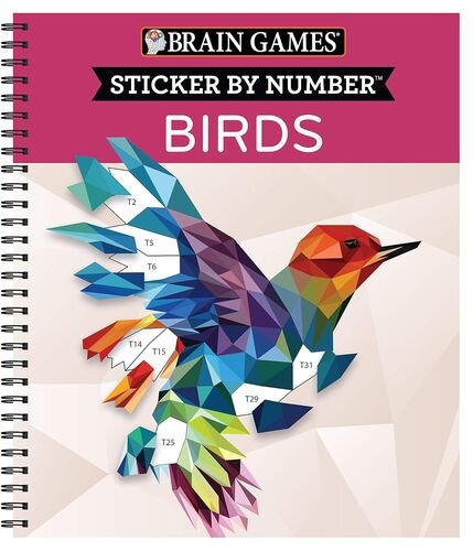 Sticker by Number Birds 28 Images to Sticker