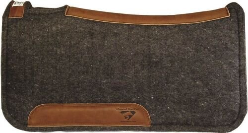 Contoured Tough Wool Saddle Pad